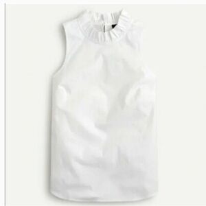 J.Crew women off shoulder blouse white top size M